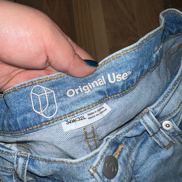 Original use men’s slim taper jeans 34x32 - Picture 5 of 6